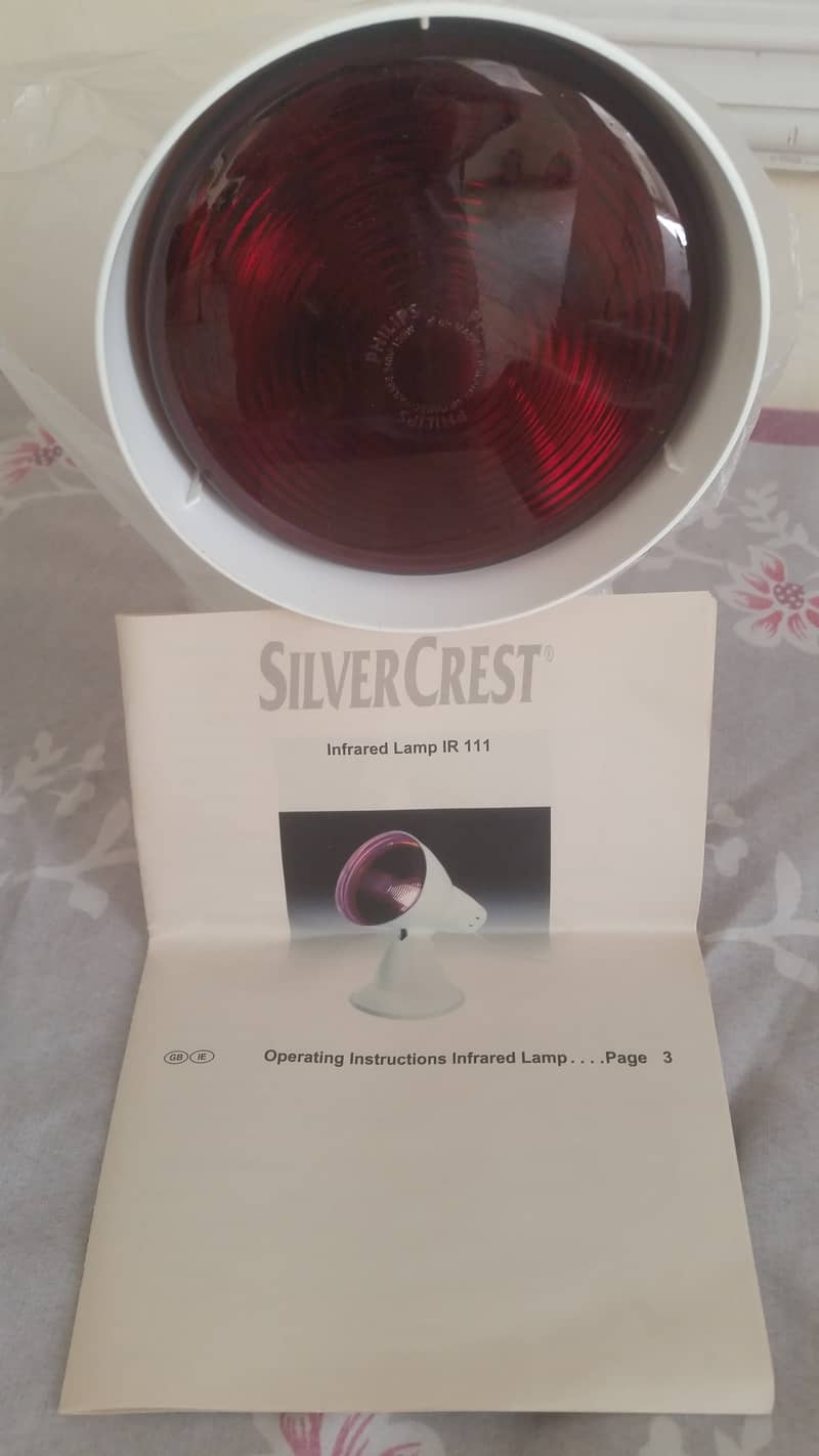 Infrared Lamp 150 Watt-Silver Crest 2