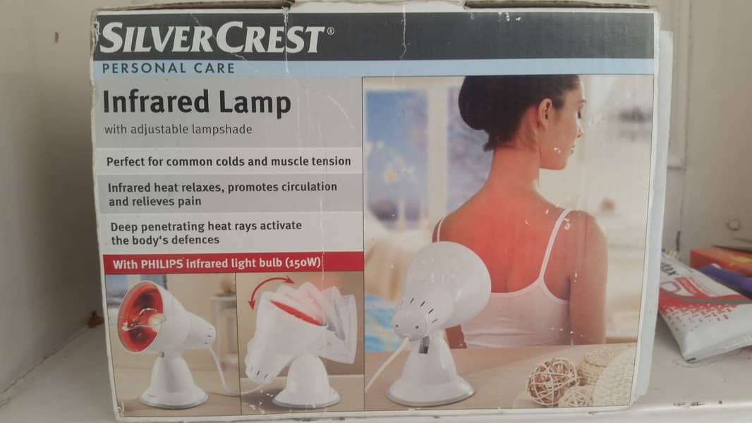 Infrared Lamp 150 Watt-Silver Crest 3