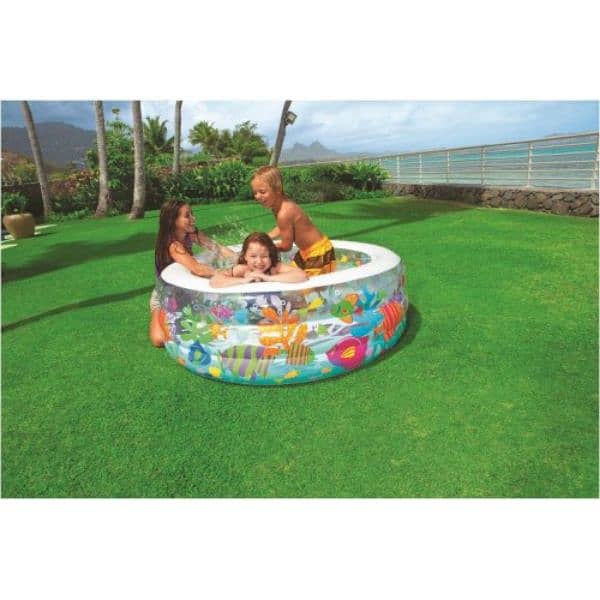 Portable Summer Inflatable Swimming Pool For Kids 4