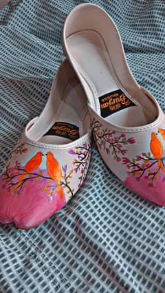 Handpainted khussa's available 0