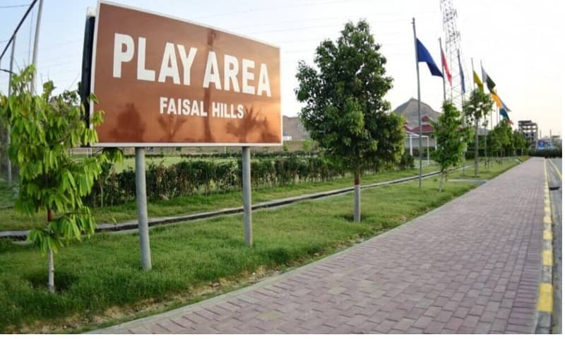 5 Marla Residential Plot Available. For Sale in Faisal Hills Prime Block. Plot Size 25*50. 3
