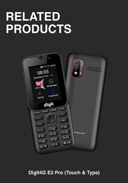 Jazz Digit4G E2 Pro (Touch & Type) 0
