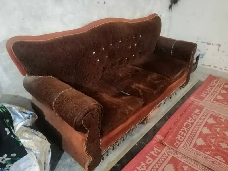 Sofa Set Six Seater in a cheap price. 1