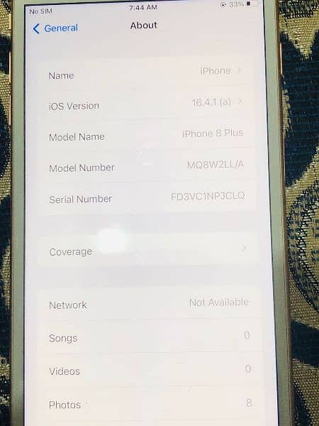 Iphone 8plus 256 Gb Pta Approved 2