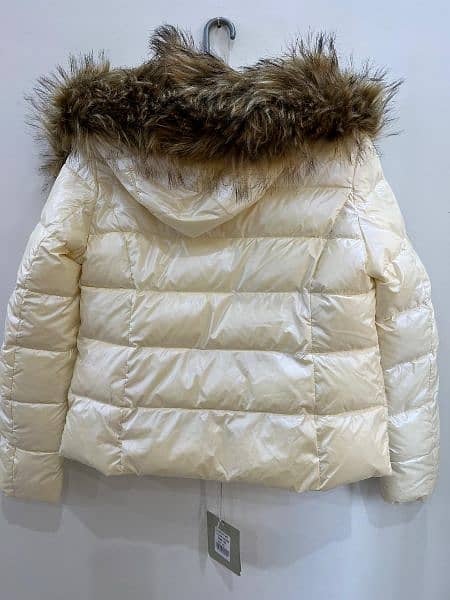 ZIAI  hooded puffer jacket with Fur collar 2