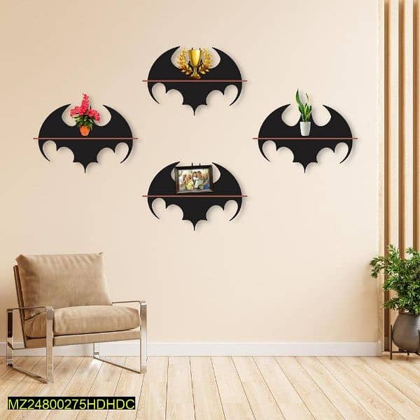 Batman Wall Hanging  Shelves ,pack of 4 1