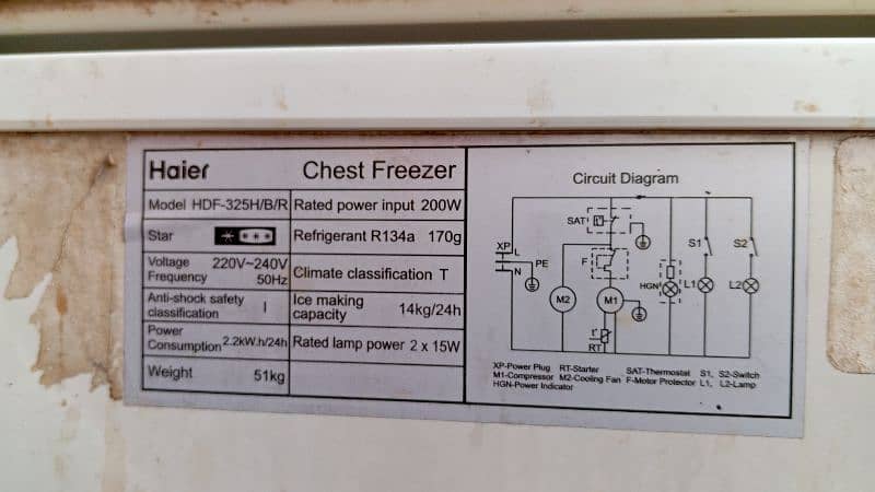 Haier Deep Freezer 0