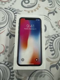 iphone x 64 gb with box charger