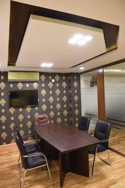 836 Sqft Fully Furnished Corporate Office Available On Rent In I-8 Markaz 6