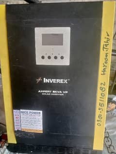 5 kw inverex inverter. only calls. no sms no olx chat. . plz