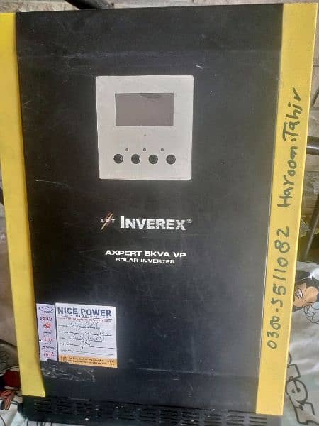 5 kw inverex inverter. only calls. no sms no olx chat. . plz 0