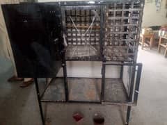 heavy Iron double rack cage