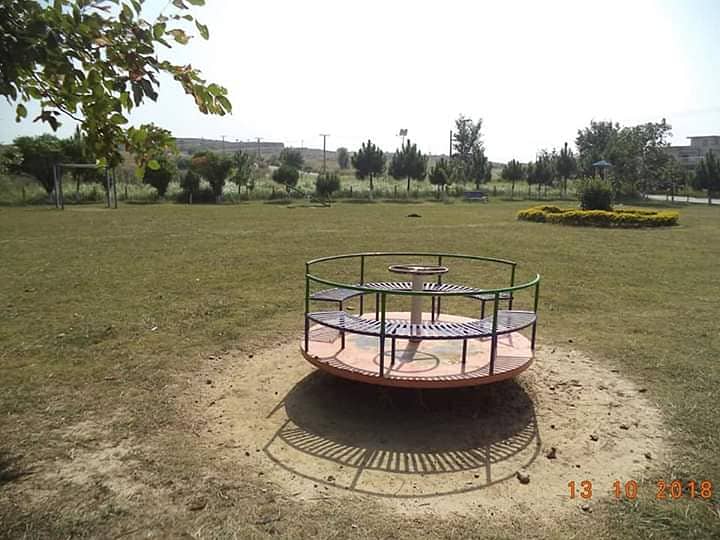 1 Kanal Residential Plot For Sale. In Margalla View Co-operative Housing Society. MVCHS D-17 In Block B Islamabad. 10