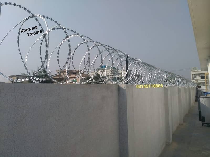 Home Safely Razor Wire, Chainlink Fence, Concertina Barbed Wire 6