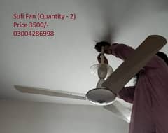 Sufi Fan Ceiling Fan (56'')