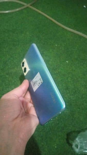 Oppo a96 with box charger. new condition. 2
