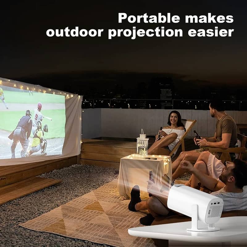 P30 Projector 4K 1080P Support, Portable Projector WiFi Android 11.0 7