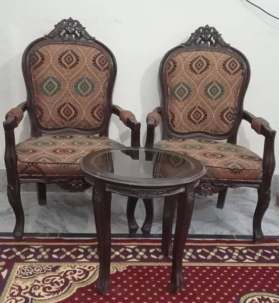 chair with table 0