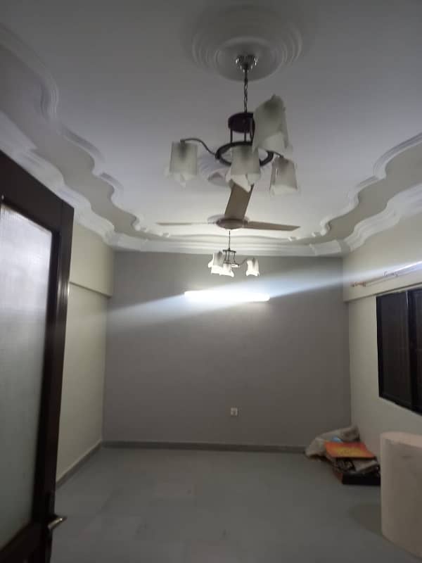 West Open 1500 Square Feet Flat Ideally Situated In Gulshan-e-Iqbal - Block 13/D-1 1