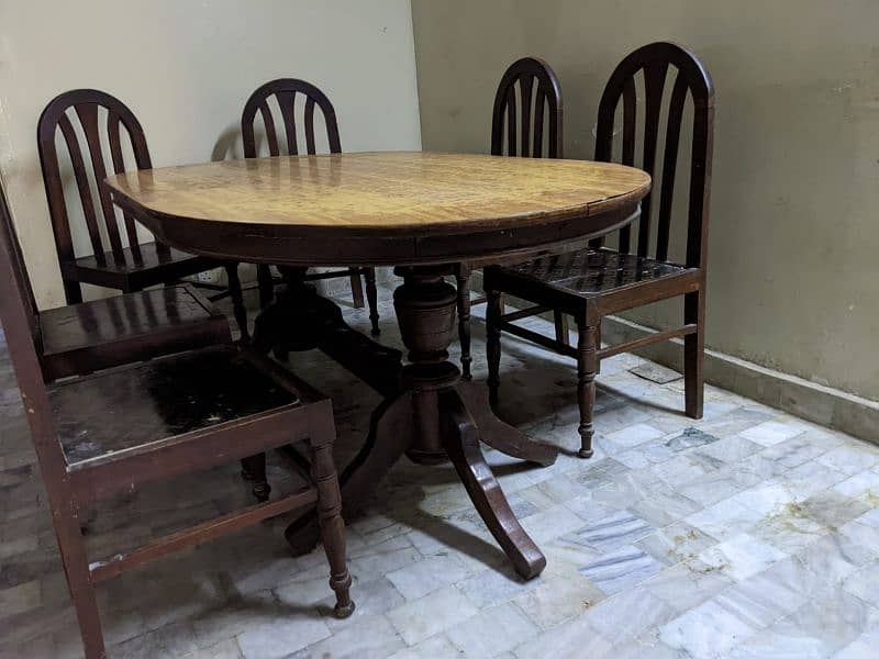 dinning table wooden 1