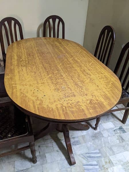 dinning table wooden 2