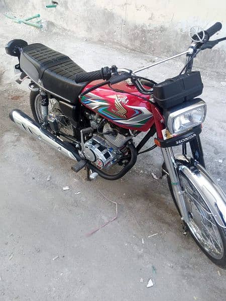 Honda125 2023 modified bike complete docs first owner 2