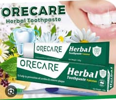 Orecare Toothpaste Better Than Sensodine and Colgate