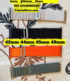 Alpine loop Strap For Apple watch Ultra band 49mm 45mm 44mm 42mm 40mm