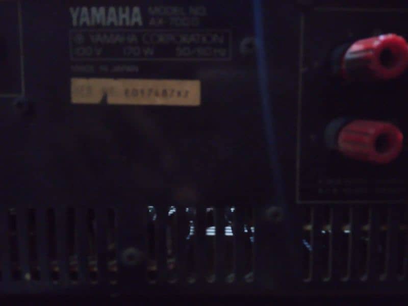 Yamaha amplifier model number Ax-7000 3