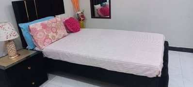 Modern Poshish Single Bed With Mattress