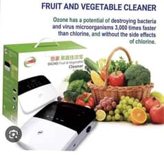Ozone Machine is meat, Vegetable, and Fruit in fully cleaner