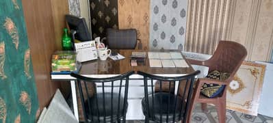 1 Tabel or 3 Chair for sale