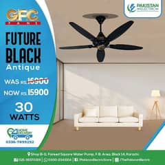 5 blades Ceiling Fan | 30 Watts | GFC Future | Inverter Fans 0