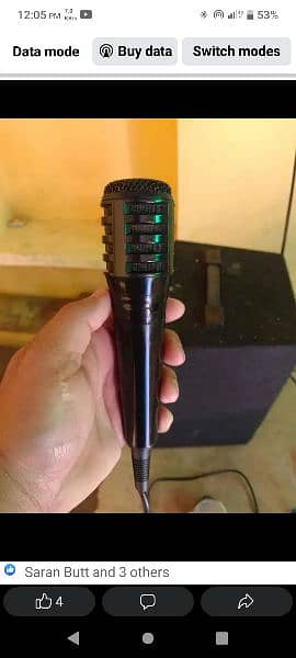 mini sounds system with mic 2
