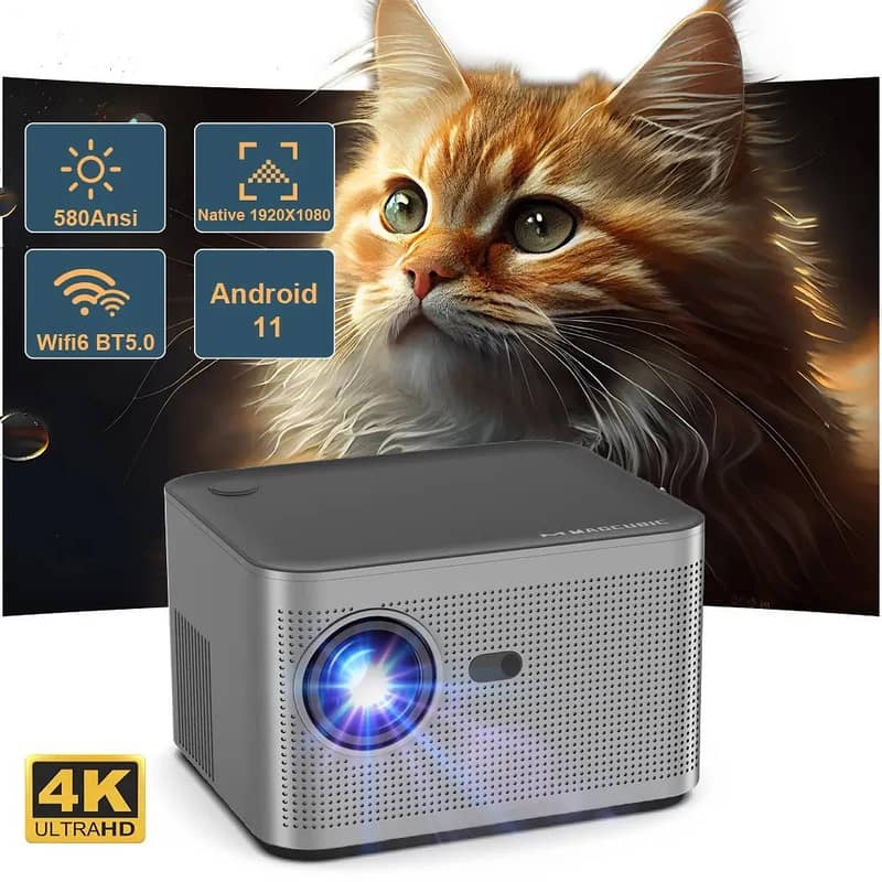 Magcubic Projector HY350 Android 11 4K  Wifi6 580ANSI#03338927431# 16