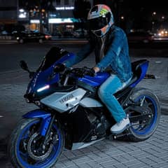 Yamaha R1 Replica 400cc  with Golden Number