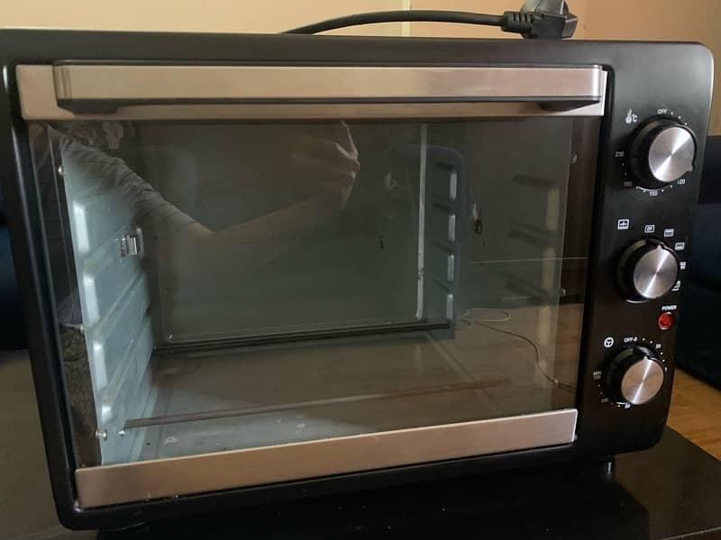 Microwave Oven E-Lite ETO-354R - TOASTER OVEN - 38 LTR - BLACK 2