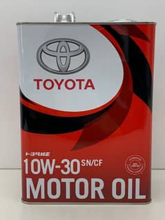 Toyota Motor Oil 10W-30 Genuine