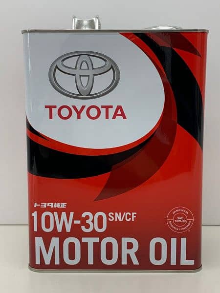 Toyota Motor Oil 10W-30 Genuine 0