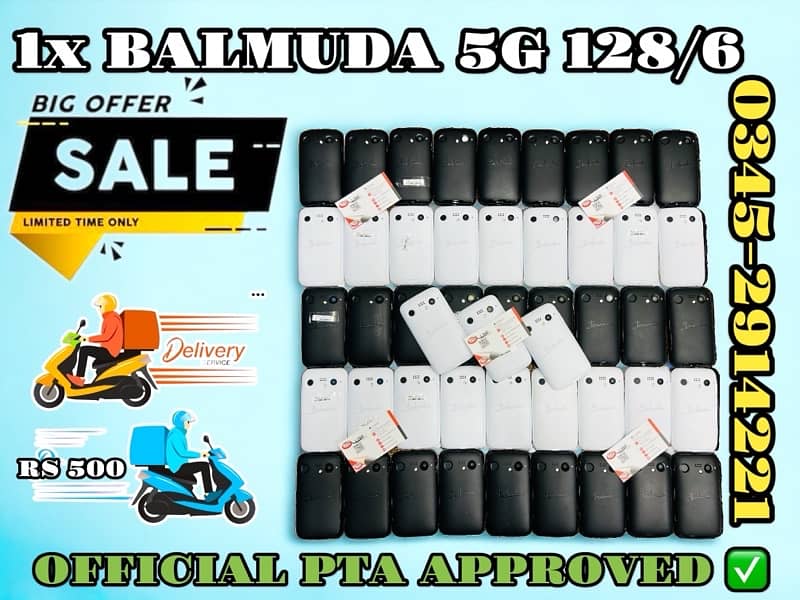 BALMUDA 5G OFFICIAL APPROVED MODEL SINGLE SIM 1