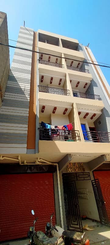 BRAND NEW FLAT 4 Floor 2 BED LOUNGE(750 SQ FT) With Roof Available For Rent 11
