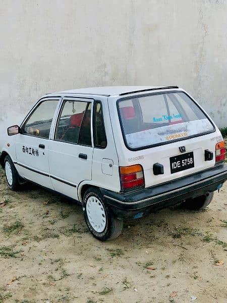 mehran car 1991 model genuine cONdaItion phone no 03402848524 0