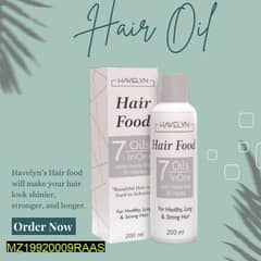 Hair food oil