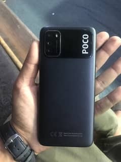 poco m3 4/128 with box charger
