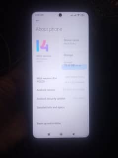 Poco x3 pro. 8.256. 10 by 10 condition. 14 update. complete box
