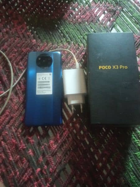Poco x3 pro. 8.256. 10 by 10 condition. 14 update. complete box 6