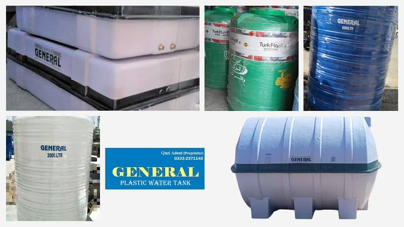 General Water Plastic and Fiber Tank / High Quality Tank / Tanki 0