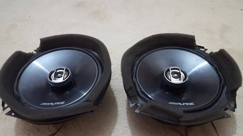 Original branded Geniune Japani Alpine Door Component Coaxial speakers 1