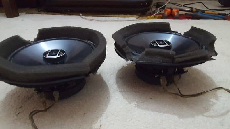 Original branded Geniune Japani Alpine Door Component Coaxial speakers 4