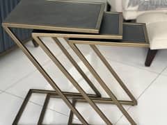 Good Condition set of 3 Nesting Tables